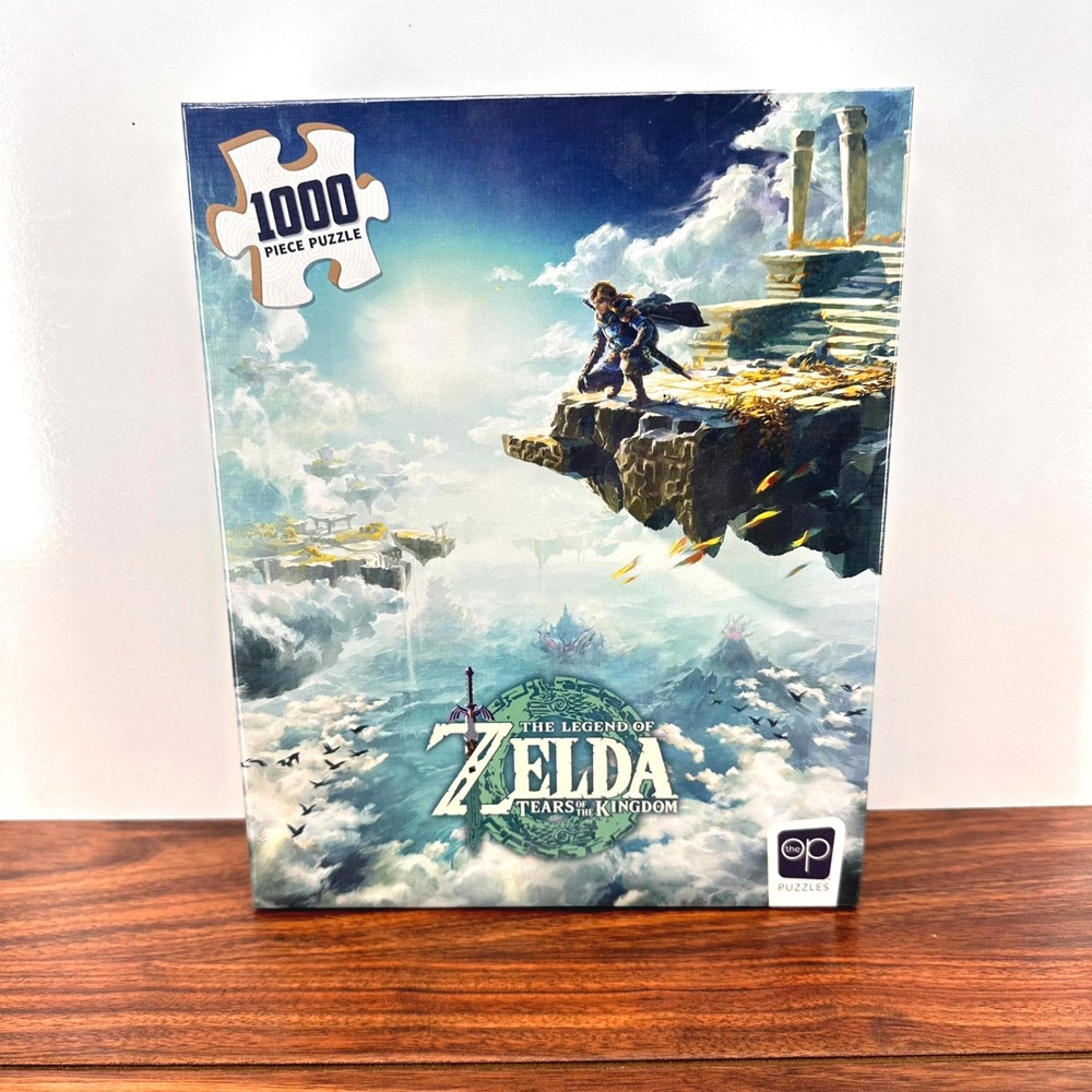 Zelda Tears of the Kingdom Jigsaw Puzzle 1000pc Nintendo Link Hyrule TOTK NEW
